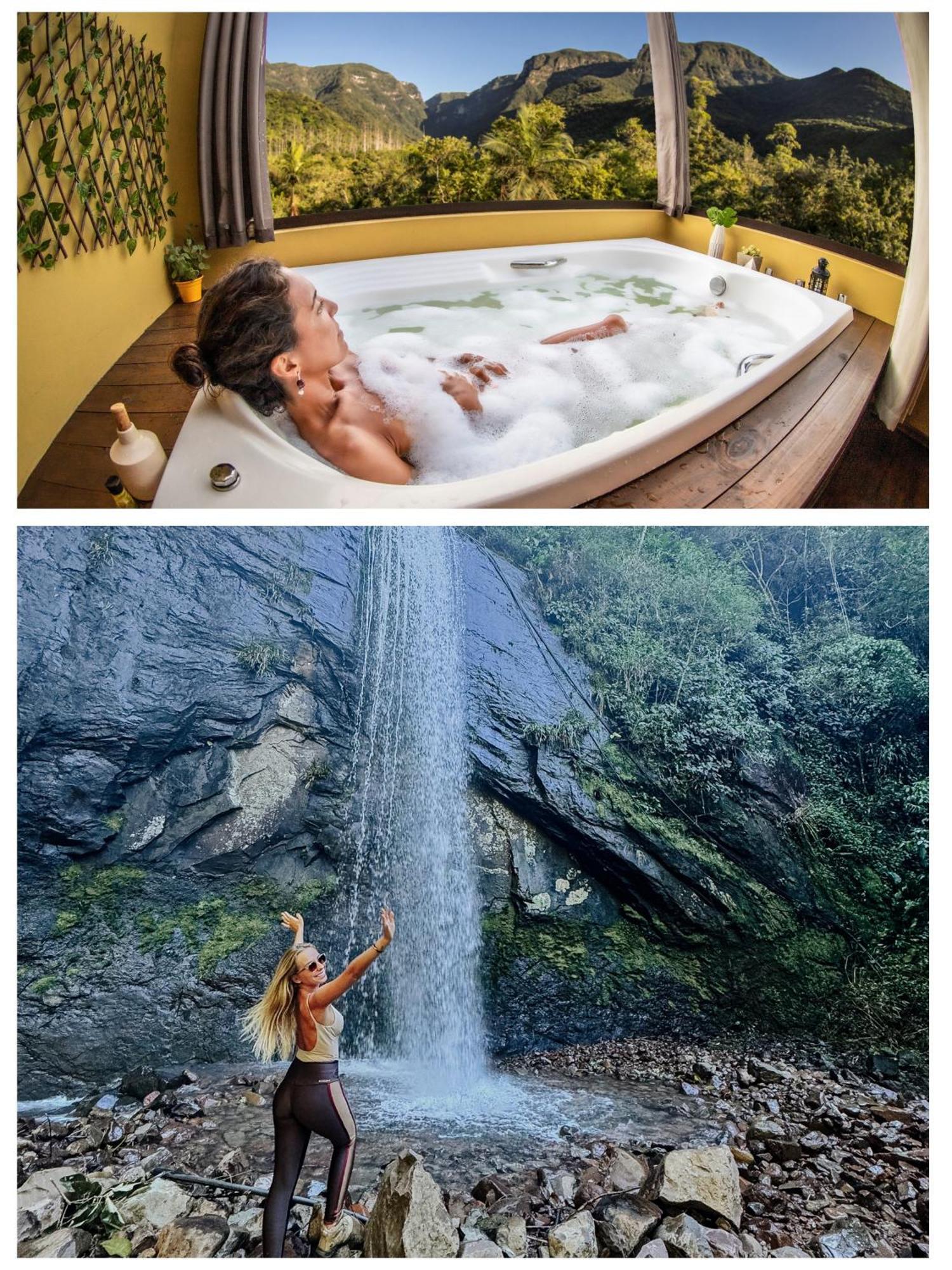 Refugio Ecologico Pedra Afiada Hotel Praia Grande  Bagian luar foto